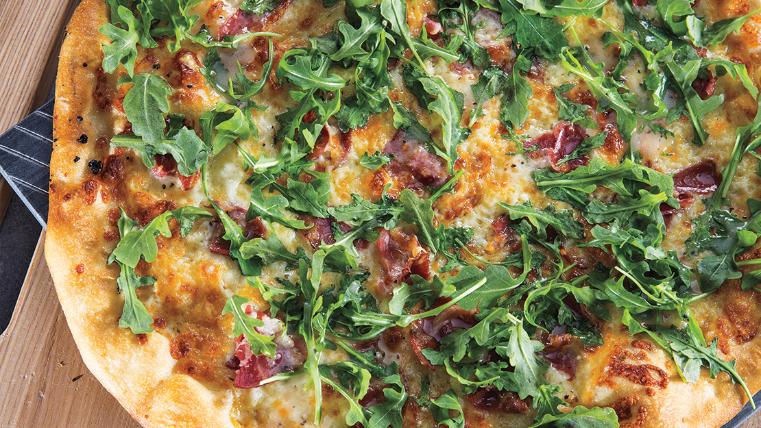 ProsciuttoArugula Pizza Recipe from Price Chopper