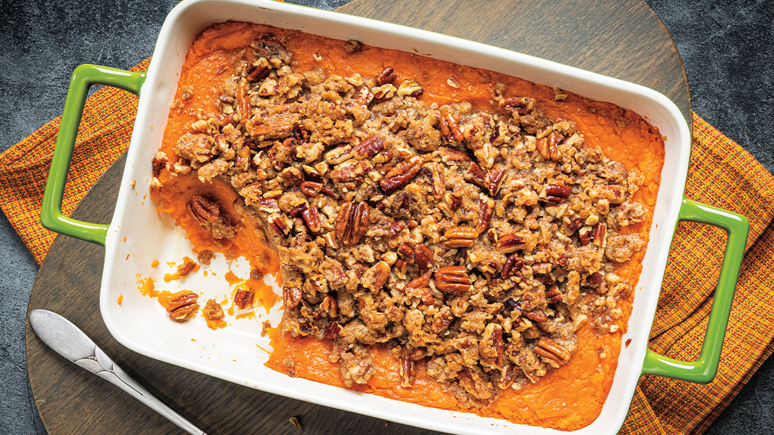 Brown Sugar-Pecan Sweet Potato Casserole
