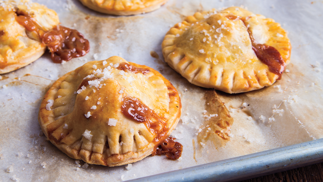 Salted Caramel Apple Hand Pies
