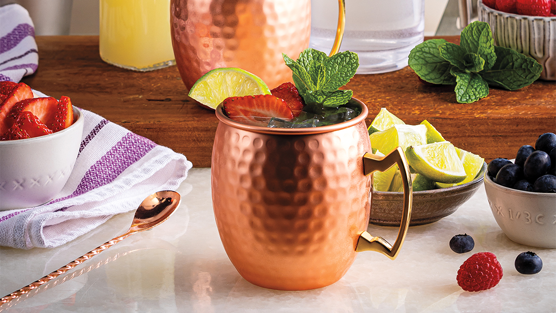 Build-Your-Own Moscow Mule Bar