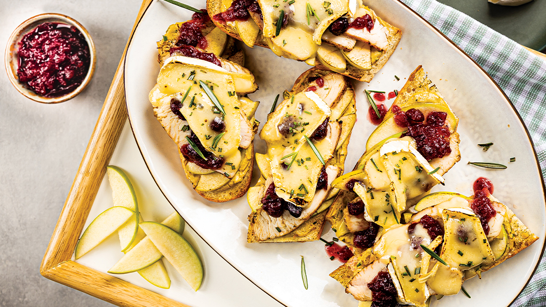 OpenFaced Turkey Melt Recipe from Price Chopper