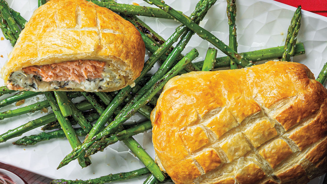 5-Ingredient Salmon Wellington Dinner