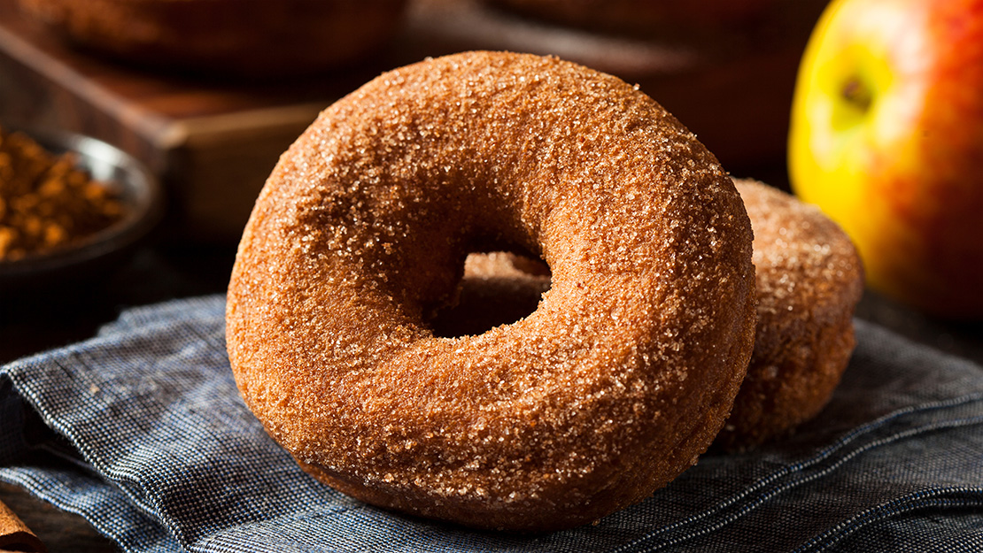 Baked Apple Cider Doughnuts 