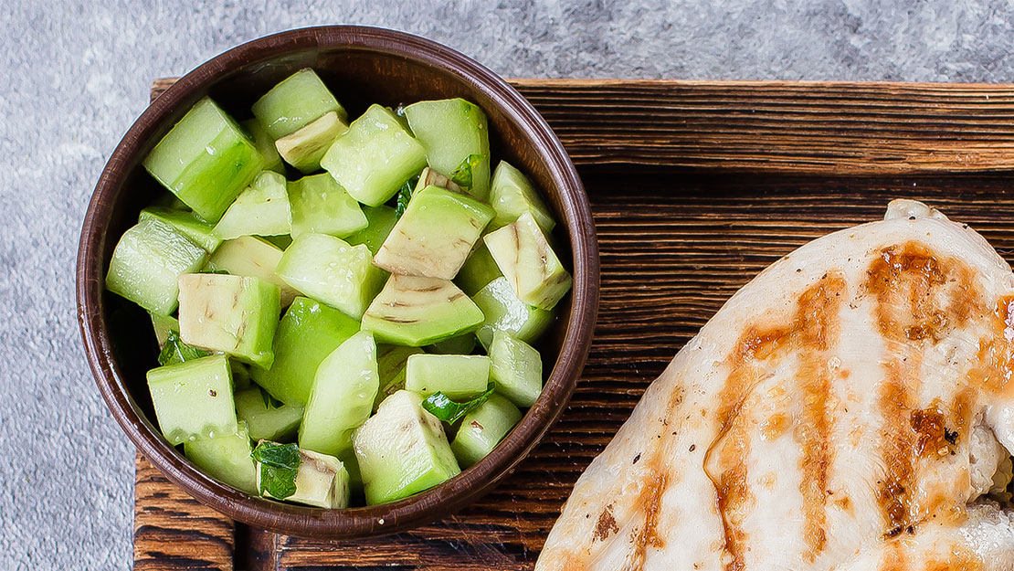 Cucumber-Avocado Salsa