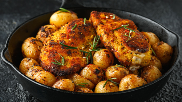 Skillet Rosemary Chicken