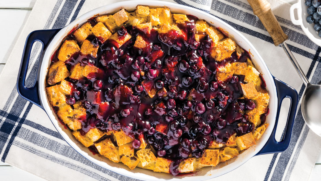 Blueberry French Toast Bake