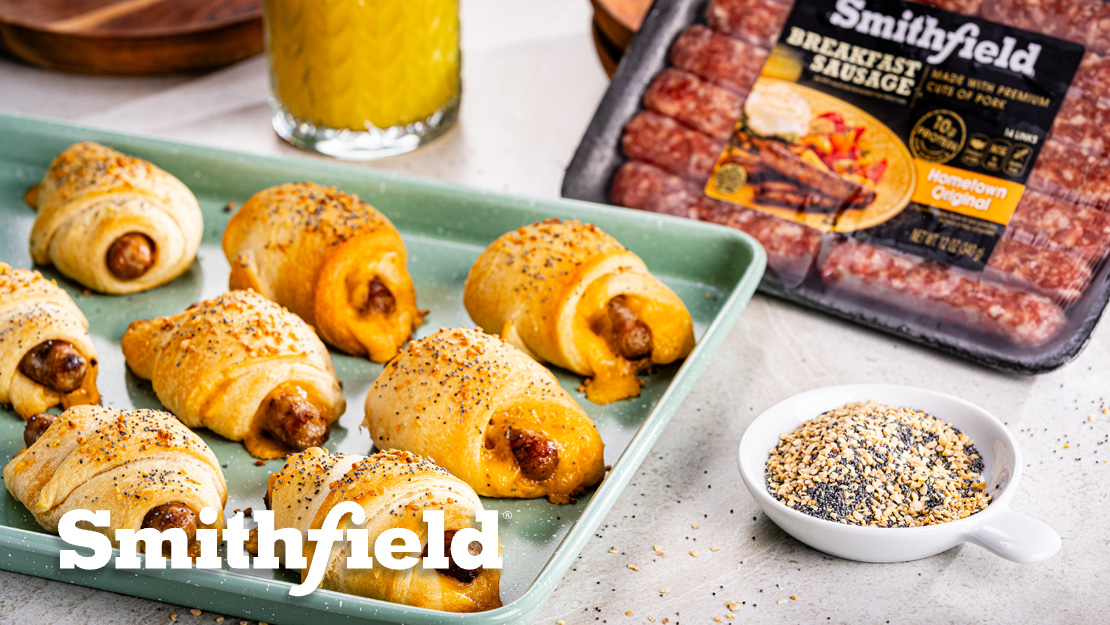 Breakfast Sausage Roll-Ups