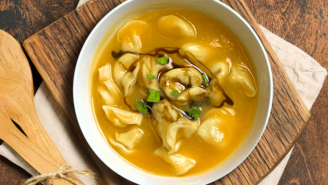 Butternut Squash and Tortellini Soup
