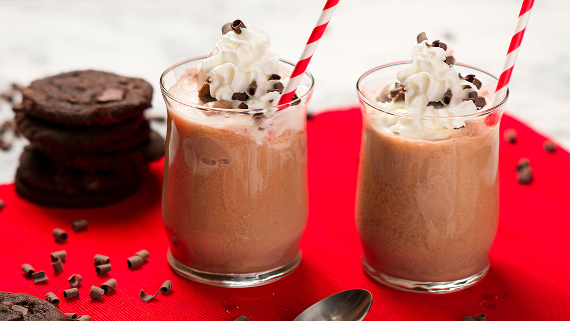 Ice Cream Floats with Homemade Ice Cream Cubes