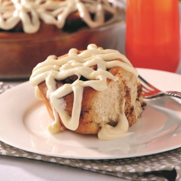 Cinnamon Rolls with Cream Cheese Frosting