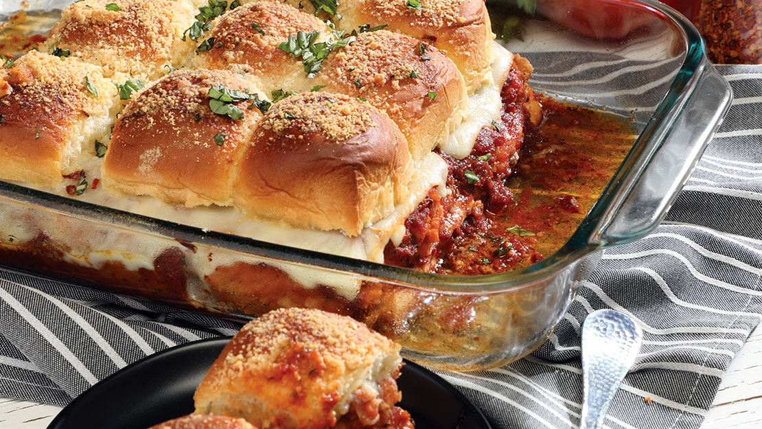 Chicken Parmesan Sliders