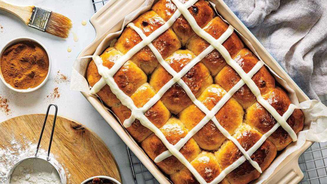 Classic Hot Cross Buns