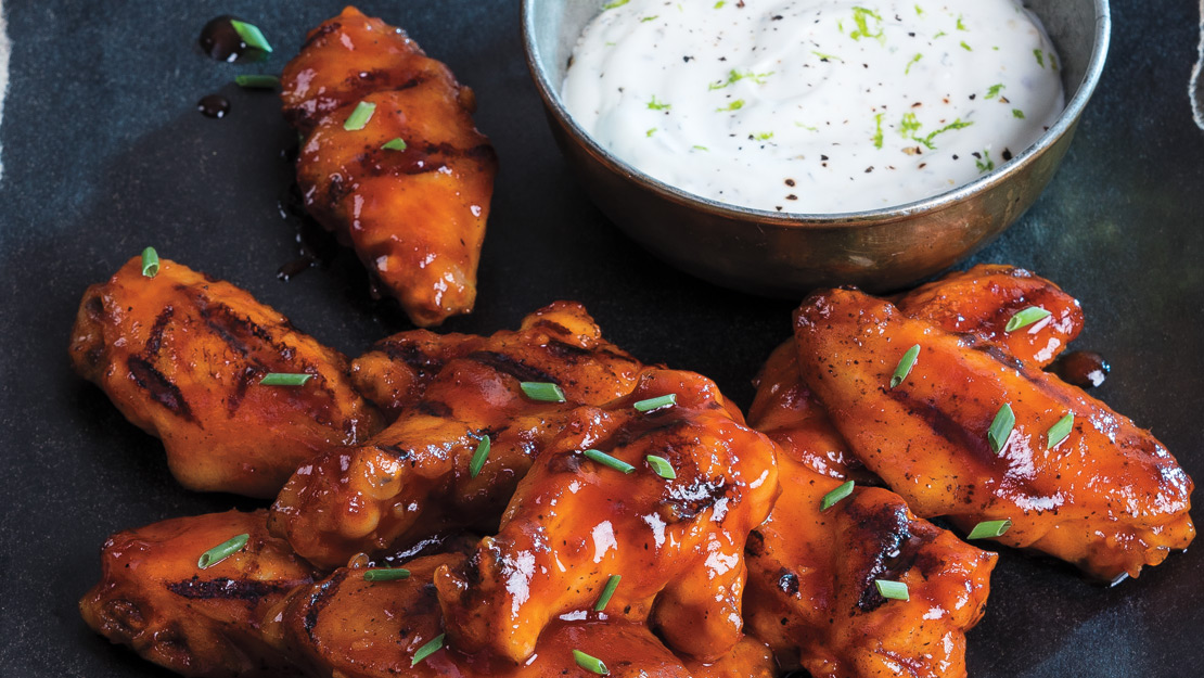 Grilled Cola Chicken Wings