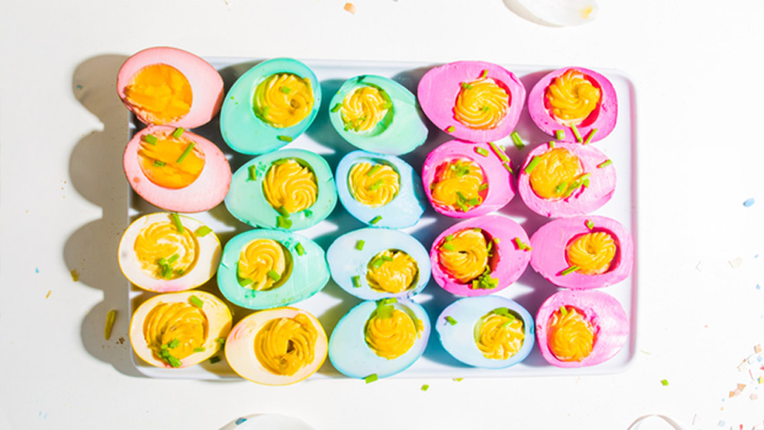Colorful Deviled Eggs