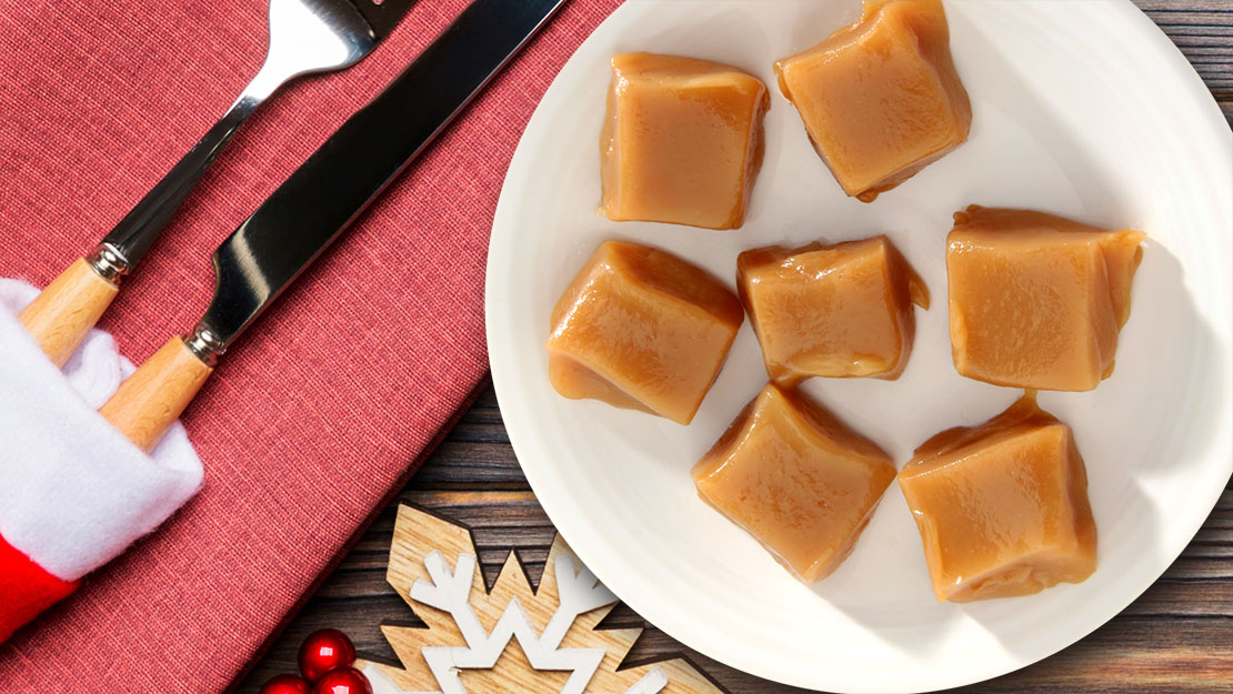 Creamy Christmas Caramels