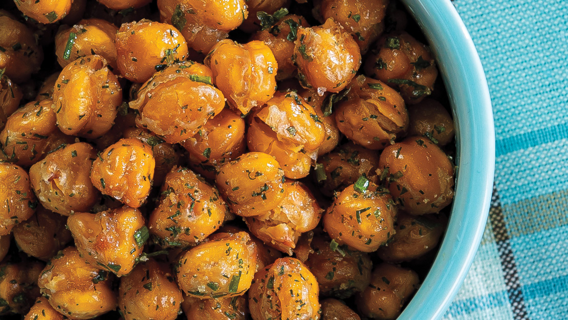 Ranch-Spiced Crispy Garbanzo Beans 