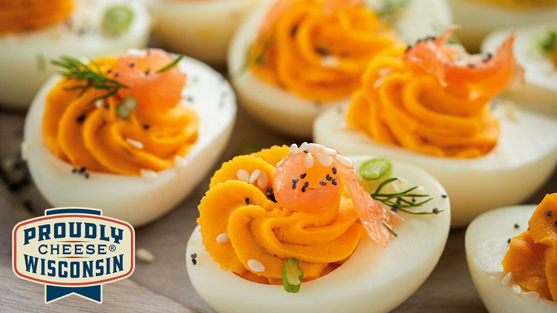 Everything Bagel Inspired Deviled Eggs