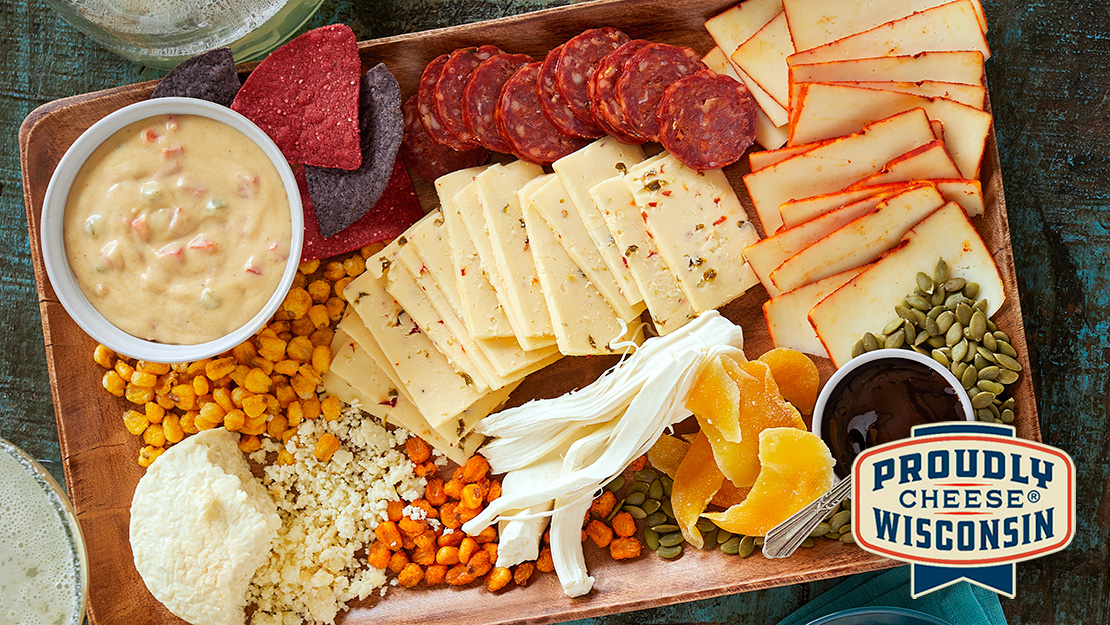 Fiesta Cheese Board