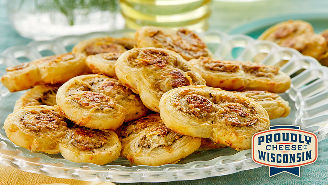 Flaky Parmesan Palmiers