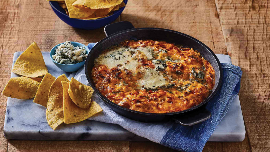 Disappearing Buffalo Chicken Dip 