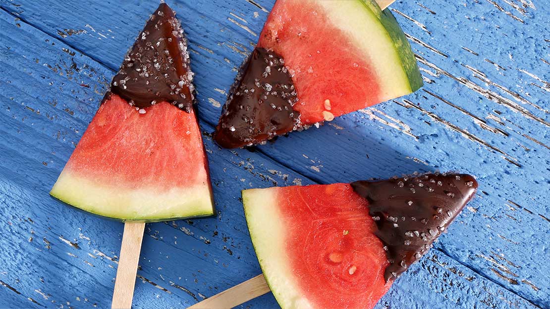 Dark Chocolate Dipped Watermelon Recipe from Price Chopper