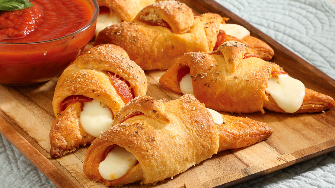 Easy Peasy Pizza Roll Ups - Recipe from Price Chopper