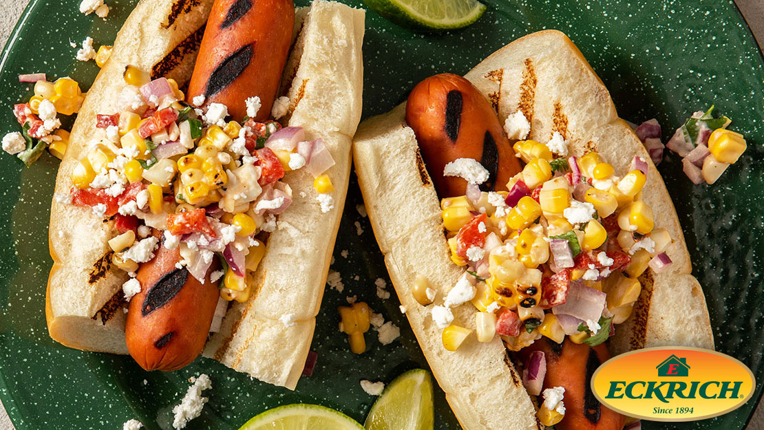 Mexican Street Corn Sausage Sandwich