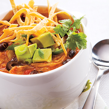 Chicken Enchilada Soup