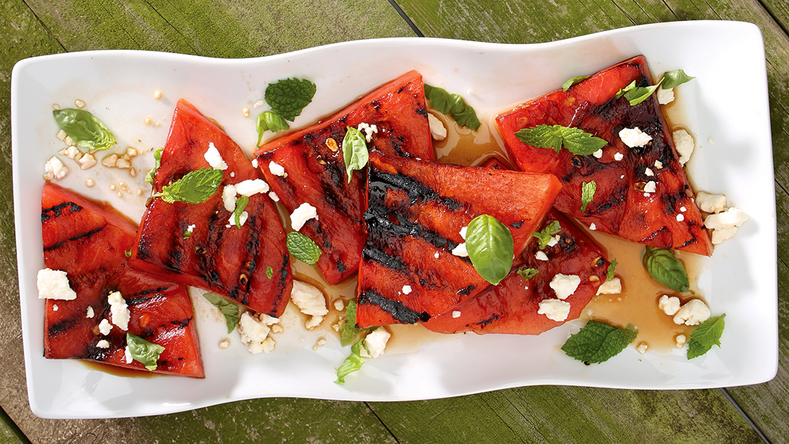 Faux Grilled Watermelon Steaks