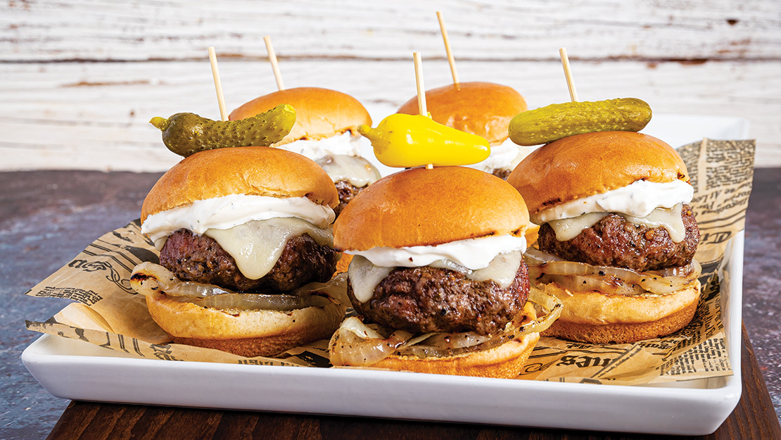 French Onion Sliders