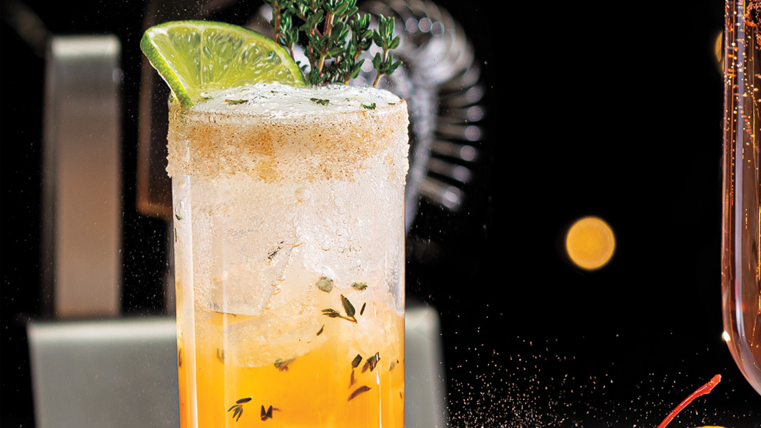 Ginger-Thyme Paloma