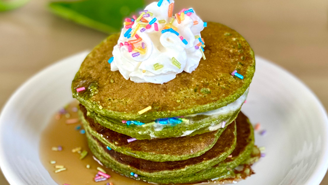 Green Protein Pancakes Recipe from Price Chopper