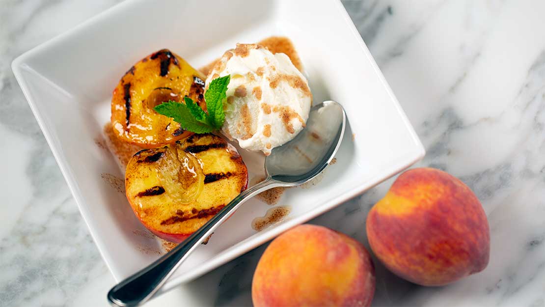 Grilled Peaches 