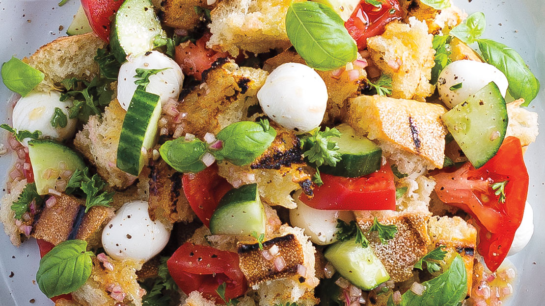Grilled Ciabatta Panzanella