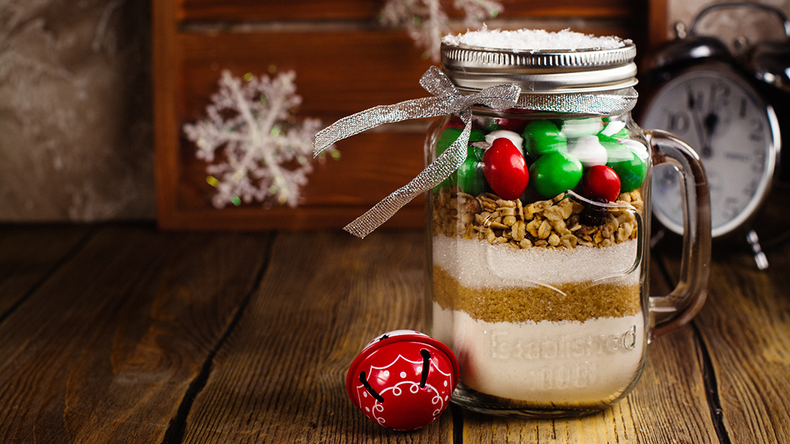Holiday Kitchen Sink Cookies & DIY Gift Jar