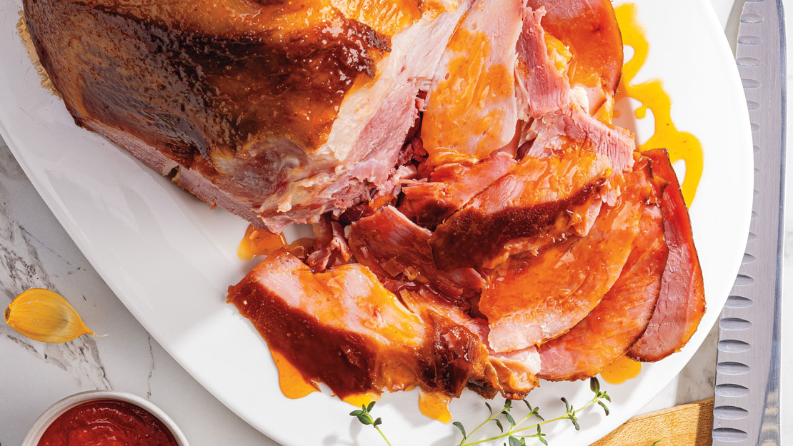 Honey-Sriracha Ham