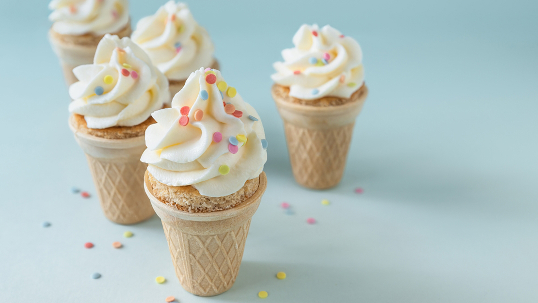 Ice Cream Cone Cupcakes