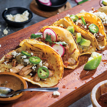 Instant Pot® Pork Loin Carnitas Tacos