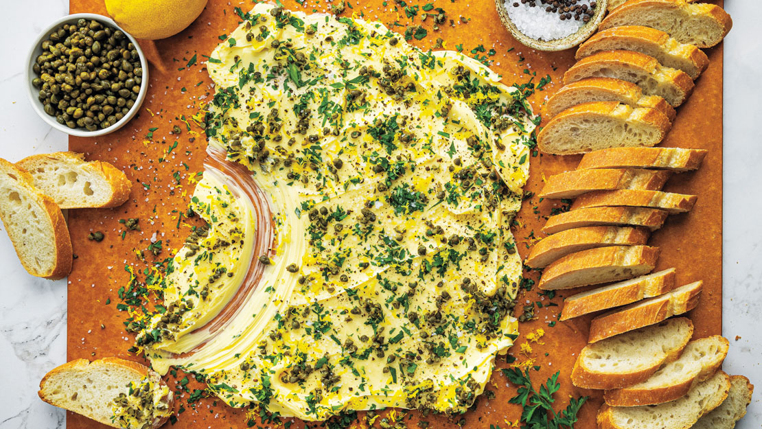 Lemon-Caper Butter Board