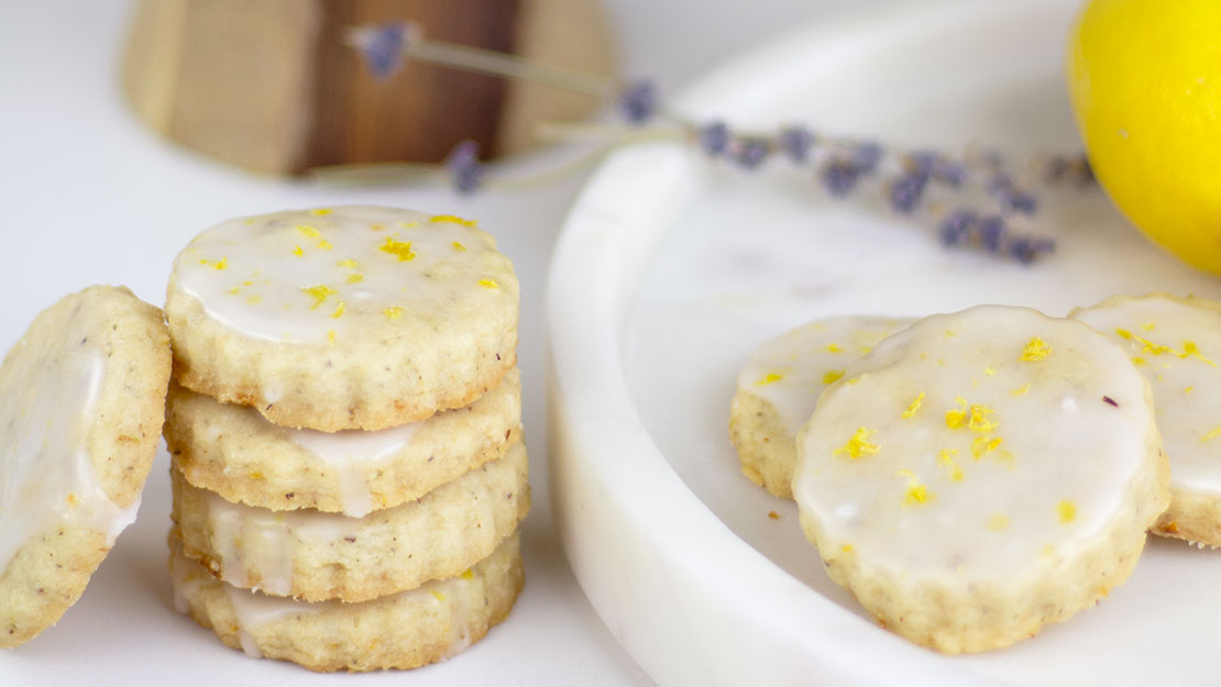 Lemon Lavender Shortbread