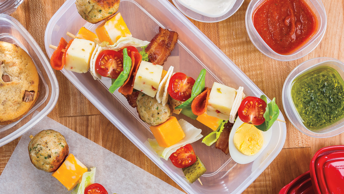 Lunch Kabobs 3 Ways