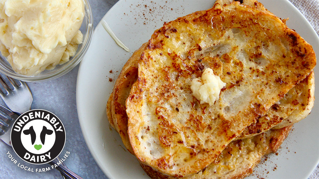 Vanilla French Toast with Honey Butter