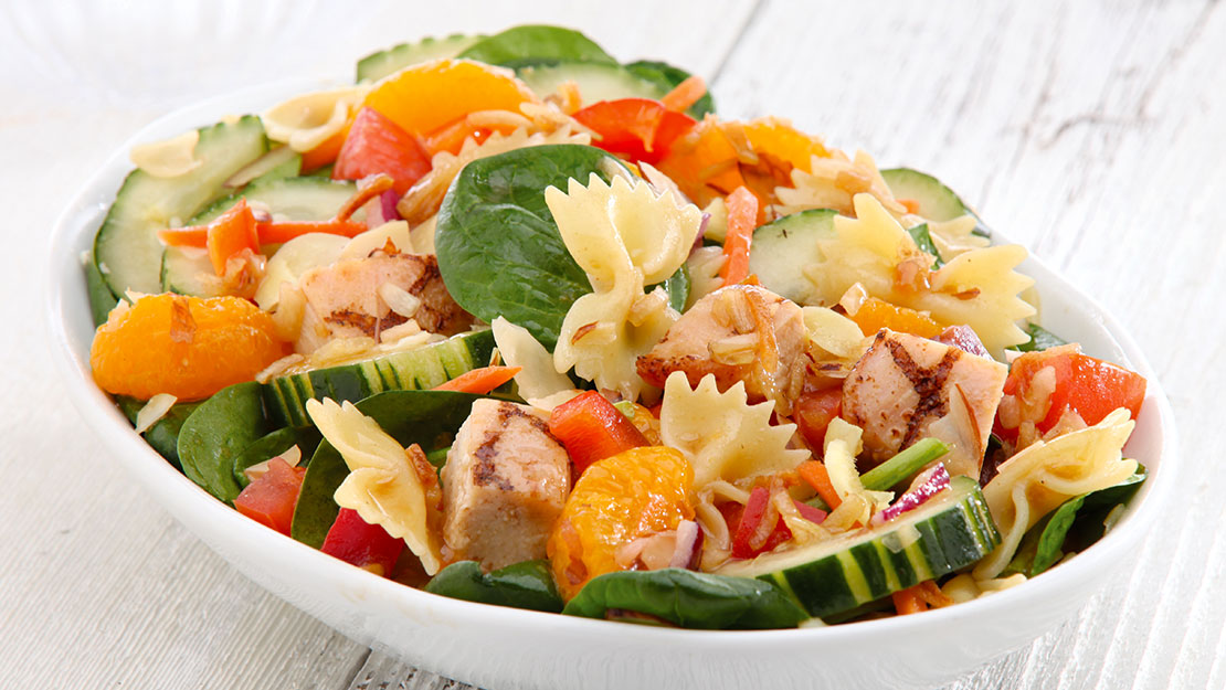 Mandarin Chicken Pasta Salad