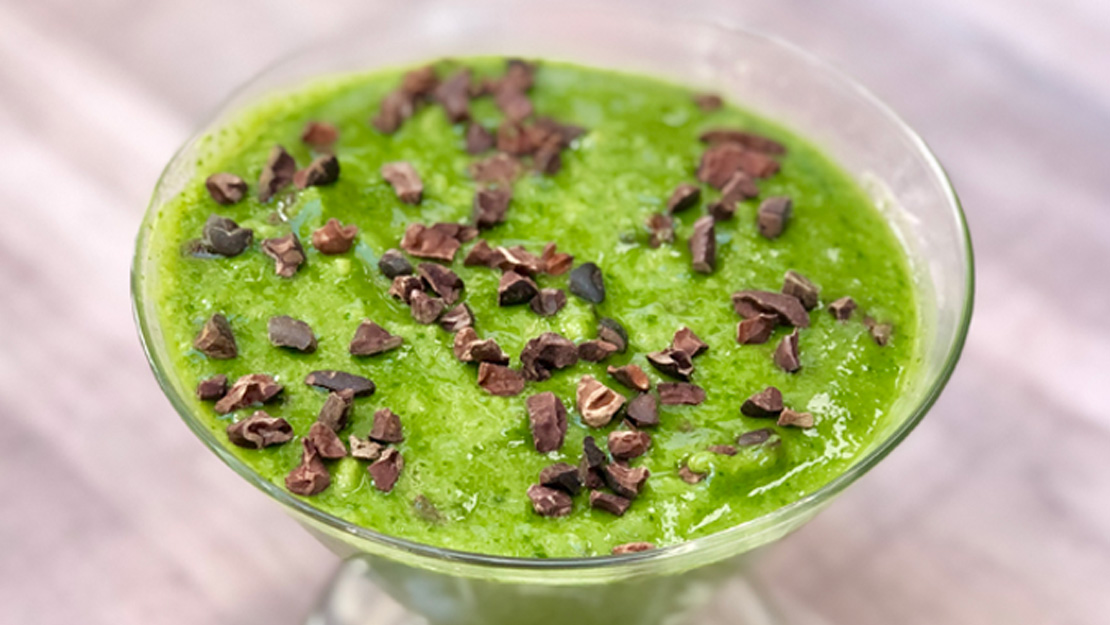 Mint Chocolate Chip Smoothie