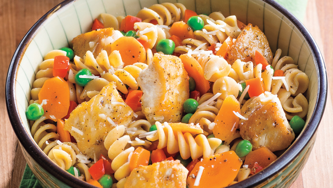 One-Pot Pasta Primavera with Chicken