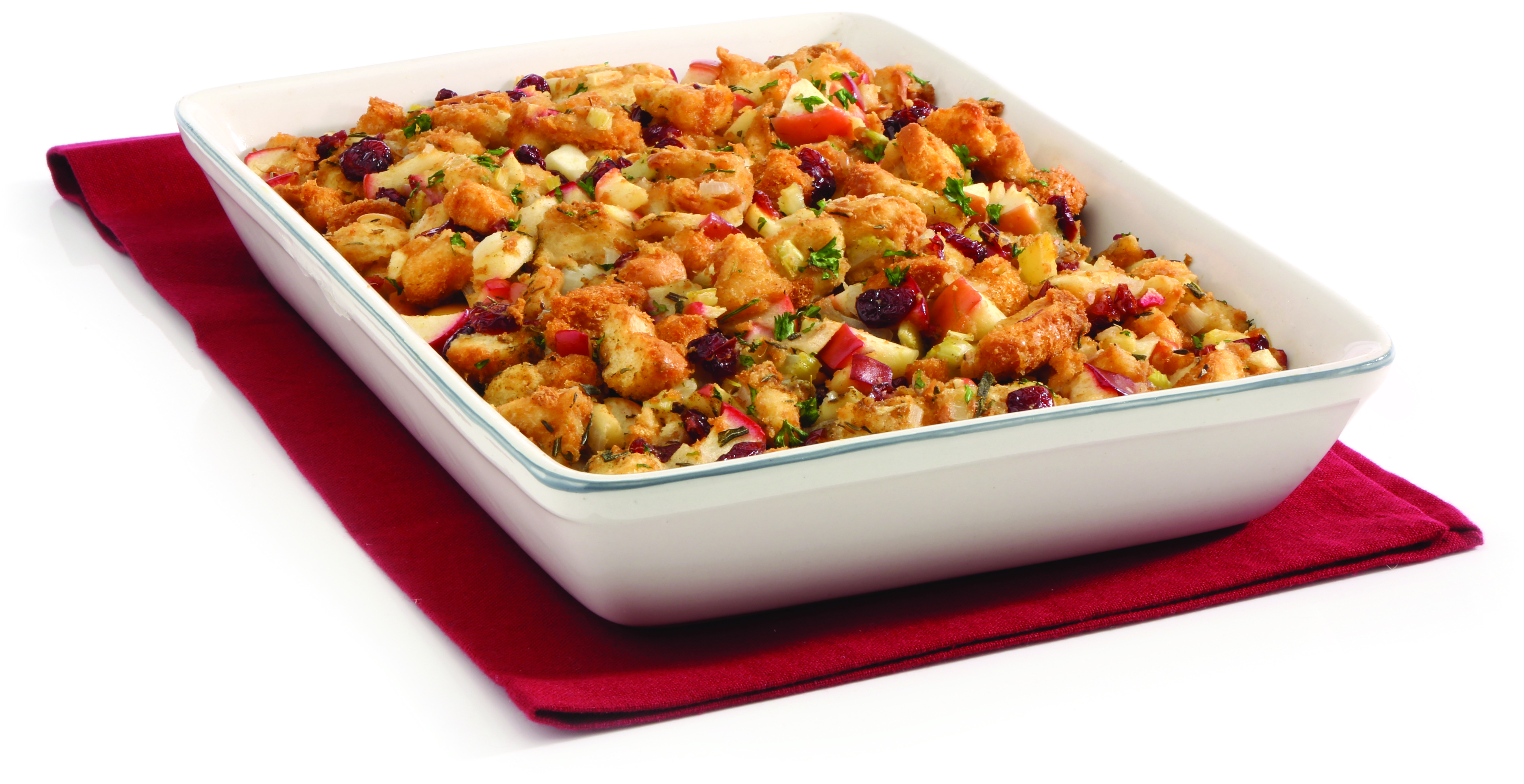 Apple Cranberry Rosemary Stuffing