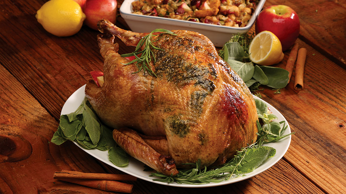 Aromatic Lemon, Apple & Herb Turkey