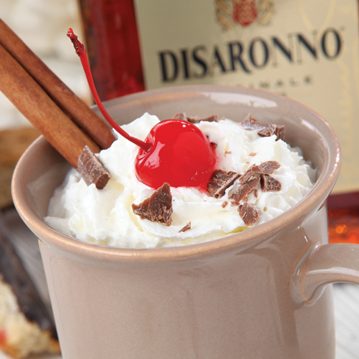 Cherry Snowplow Hot Chocolate