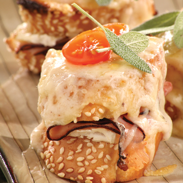 Ham Croquette with Brie