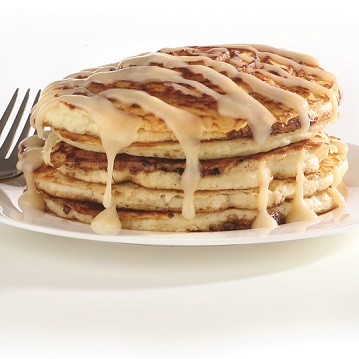 Cinnamon Roll Pancakes